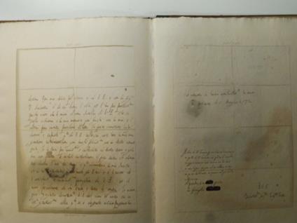 Manoscritti inediti di Torquato Tasso ed altri pregevoli documenti per servire alla biografia del medesimo posseduti ed illustrati e pubblicati con incisioni e fac-simili per cura di Romualdo Gentilucci e C - copertina