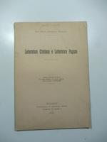 Letteratura cristiana e letteratura pagana