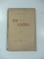 Arte e lettere