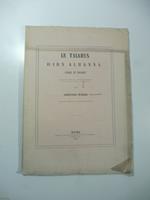 Le Talkhys d'Ibn Albanna publie' et traduit par Aristide Marre