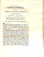 Cenno storico sulla prunella o pupilla artificiale