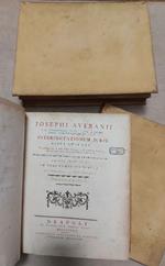 Josephi Averani ... Interpretationum juris libri quinque in quibus multa cum juris civilis, tum aliorum veterum scriptorum loca nova ratione illustrantur. Tomus primus [-tertius]