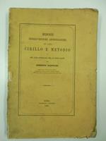 Memorie storico-critiche archeologiche dei santi Cirillo e Metodio e del loro apostolato fra le genti slave