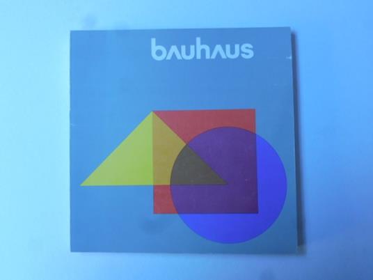 Bauhaus. Una pubblicazione dell'Institut fur auslandsbeziehungen...Rotonda di Via Besana 17 settembre - 11 ottobre 1981.. - copertina