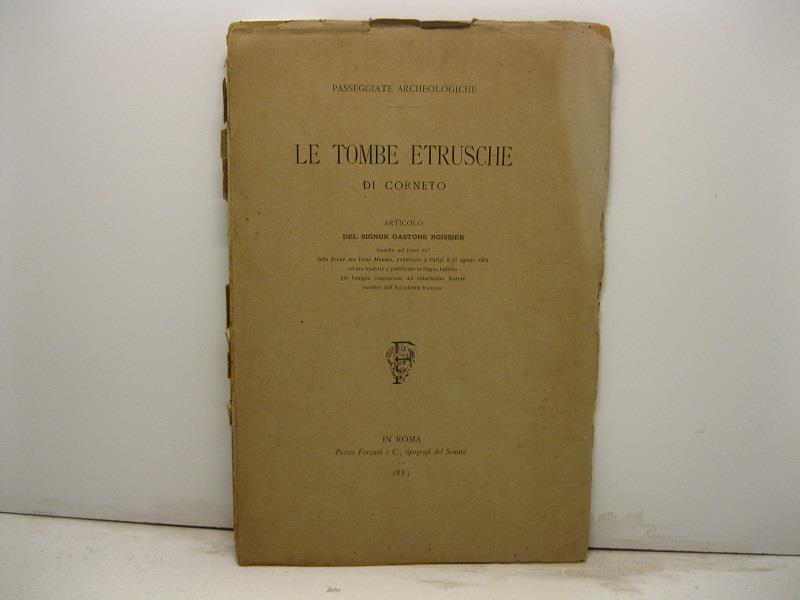 Le tombe etrusche di Corneto