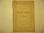 La vita della provincia italiana