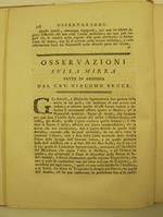 Osservazioni sulla mirra fatte in Abissinia