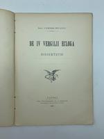 De IV Vergilii ecloga. Dissertatio
