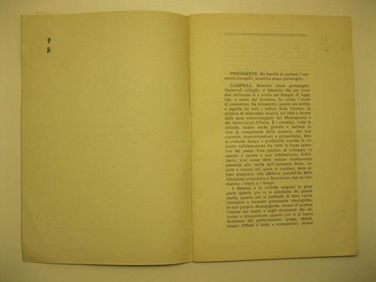 Secondo tempo della politica di sviluppo Discorso pronunciato alla Camera dei deputati nella seduta del 4 luglio 1957 - copertina