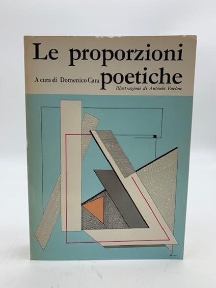 Le proporzioni poetiche 3. La poesia Italiana fra gli anni Settanta e Ottanta - copertina