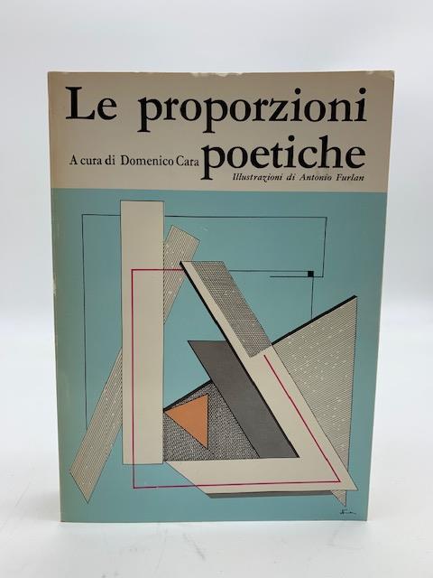 Le proporzioni poetiche 3. La poesia Italiana fra gli anni Settanta e Ottanta - copertina