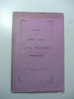 Proposte e appunti sulla cassa pensioni delle ferrovie romane. Considerazioni svolte dall'ordine di servizio n. 17 del 1 giugno 1880 e dal bilancio dell'esercizio