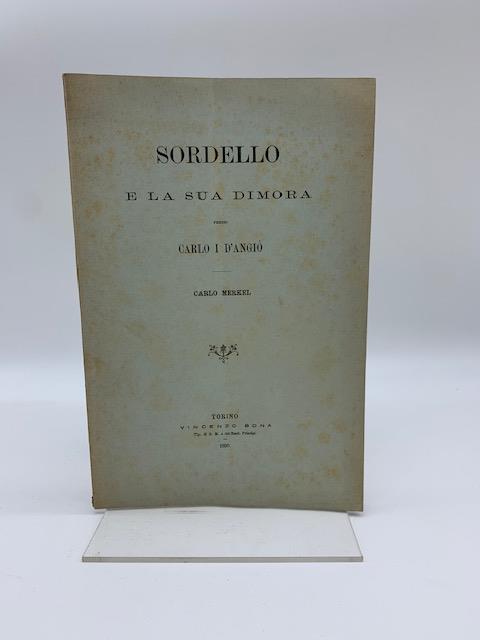 Sordello e la sua dimora presso Carlo I D'Angio' - copertina