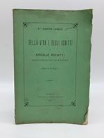 Della vita e degli scritti di Ercole Ricotti aggiuntavi un'appendice intorno alla vita ed agli scritti di Carlo Ricotti