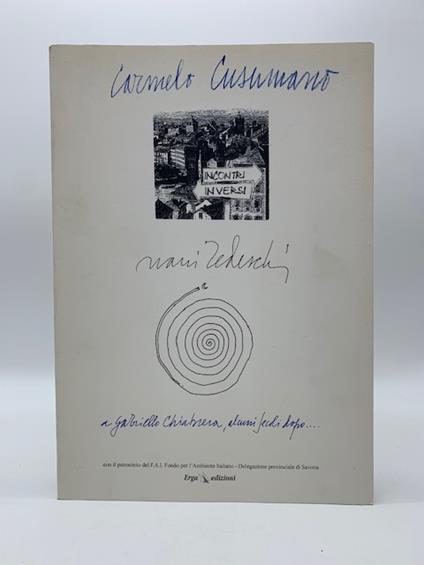 Incontri Inversi - Nani Tedeschi - copertina