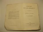 L' evolution e'conomique du dix-neuvieme siecle. The'orie du progre's