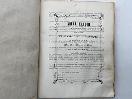 Moda Eligio da Giaveno (provincia di Susa) onde ottenere il Diploma di Farmacista... Saggio chimico sulle combinazioni della morfina cogli acidi - copertina