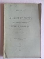 La censura ecclesiastica e il diritto germanico ai tempi di Gregorio VII. Note sulla deposizione Enrico IV