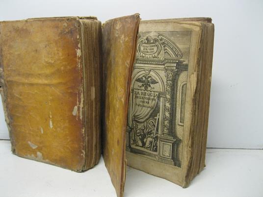 La Reggia delle vedove sacre del Padre Maestro G. Ercolani padovano de' predicatori. Divisa in due parti. Parte prima ( - seconda). Alla Maesta' dell'imperatrice Eleonora - copertina