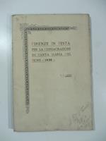 Firenze in festa per la consacrazione di Santa Maria del Fiore 1436