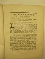 Dissertazione del sig. Fabroni sulla natura dell'arsenico e sulla maniera di preparar l'acido arsenicale