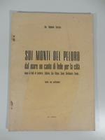 Sui monti del Peloro. Dal mare un canto di fede per la citta' lungo le valli di Larderia, Zafferia, San Filippo, Santo, Bordonaro, Cumia (versi con prefazione)