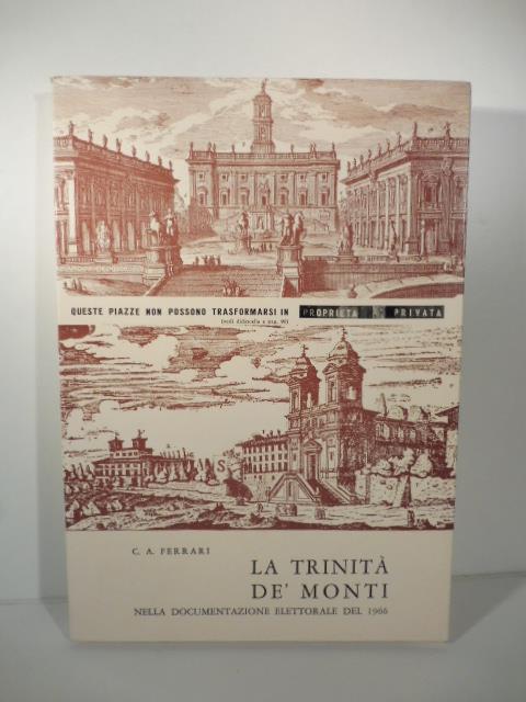 La trinita' de' Monti nella documentazione elettorale del 1966 - copertina