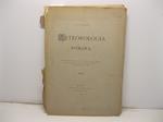 Meteorologia romana. Estratto dalla Monografia archeologica e statistica di Roma e Campagna Romana, presentata dal Governo Italiano alla Esposiione Universale di Parigi nel 1878