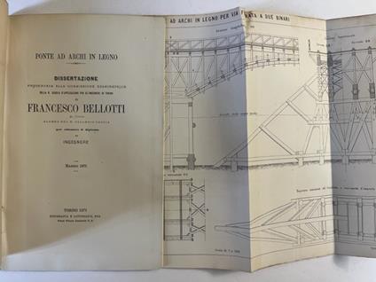 Ponte ad archi in legno. Dissertazione - copertina