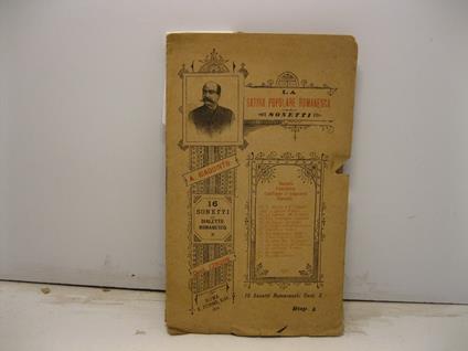 La satira popolare romanesca. Sonetti - copertina