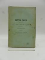 Lettere inedite dell'Avv. Cav. Gio. Antonio Nallino al Professore D. Giuseppe Baruffi pubblicate da Casimiro Danna