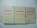 L' Africa orientale tedesca. Notizie raccolte dal capitano Giuseppe Bourbon del Monte Santa Maria. Voll. I-II-II. Documenti e tavole
