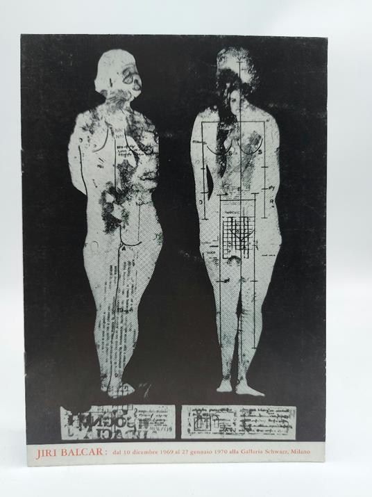 Jiri Balcar: dal 10 dicembre 1969 al 27 gennaio 1970 alla Galleria Schwarz, Milano - copertina