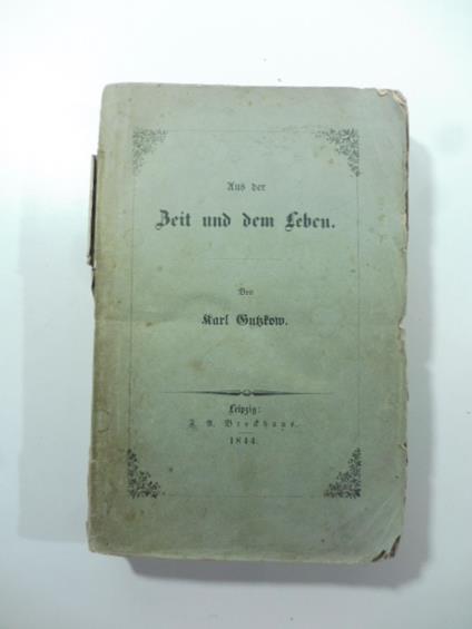 Aus Der Zeit Und Dem Leben - copertina