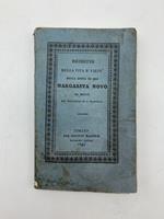 Ristretto della vita e virtu' della serva di Dio Margarita Novo da Monta' del Terz'Ordine di S. Francesco