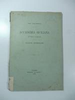 Accademia siciliana 1790-1818. Nuove ricerche