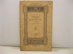 Il di' XXX Maggio 1884 onomastico di S. E. Reverendissima Fernando Conte Capponi Arcivescovo di Pisa primate delle isole di Corsica e Sardegna ed in esse legeto nato ec. ec