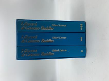 I discorsi di Gotamo Buddho del Majjhimanikayo per la prima volta tradotti dal testo Pali - copertina