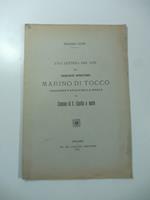 Una lettera del 1418 del vescovo Aprutino Marino Di Tocco tesoriere papale nella Marca al Comune di S. Elpidio a Mare