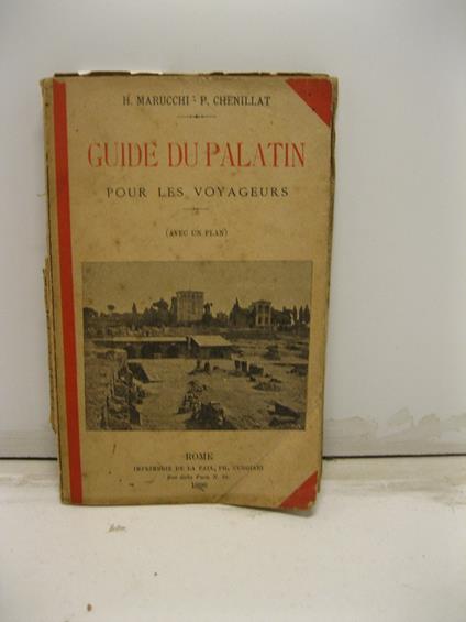 Guide du Palatin pour les voyageurs (avec un plan) - copertina