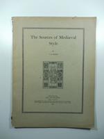 The Source of Mediaeval Style. Reprinted from The Art Bulletin (vol. VII, n. 2)