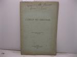 L' anello dei Nibelunghi. Estratto dal periodico La Rassegna Italiana del 15 giugno 1883