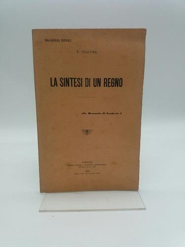 La sintesi di un regno. Alla memoria di Umberto I