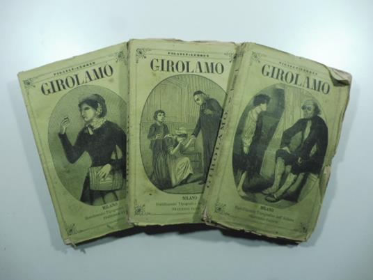 Girolamo. Prima traduzione dal francese. Voll. I, II, III - copertina