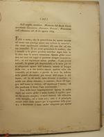 Sull'argilla smettica. Memoria..