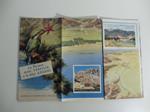 La riviera dalle Versilia e le Alpi Apuane. (Pieghevole pubblicitario turistico)
