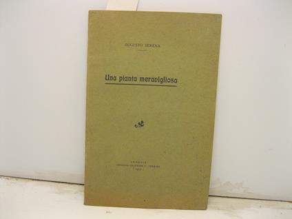 Una pianta meravigliosa - copertina