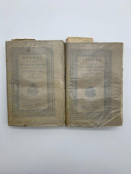 Storia della caduta dell'Impero romano e della decadenza della civilta' dall'anno 250 al 1000.. - copertina