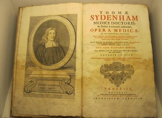 Thomae Sydenham medici doctoris ac pratici Londinensis celeberrimi opera medica in hac novissima editione variis variorum praestantissimorum medicorum observationibus et plurium constitutionum epidemicarum recentiorum descriptione quam maxime illustr - copertina