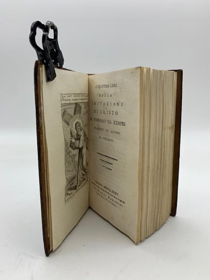 Li quattro libri della imitazione di Cristo di Tommaso da Kempis tradotti di latino in toscano - copertina